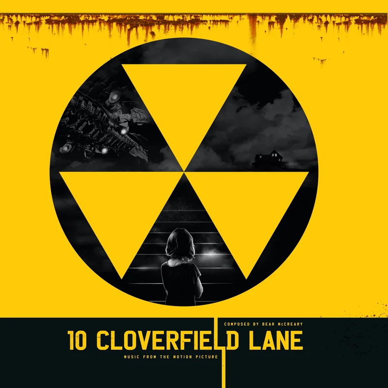 10 Cloverfield Lane Original Motion Picture Soundtrack 2XLP Red with Silver Stripe