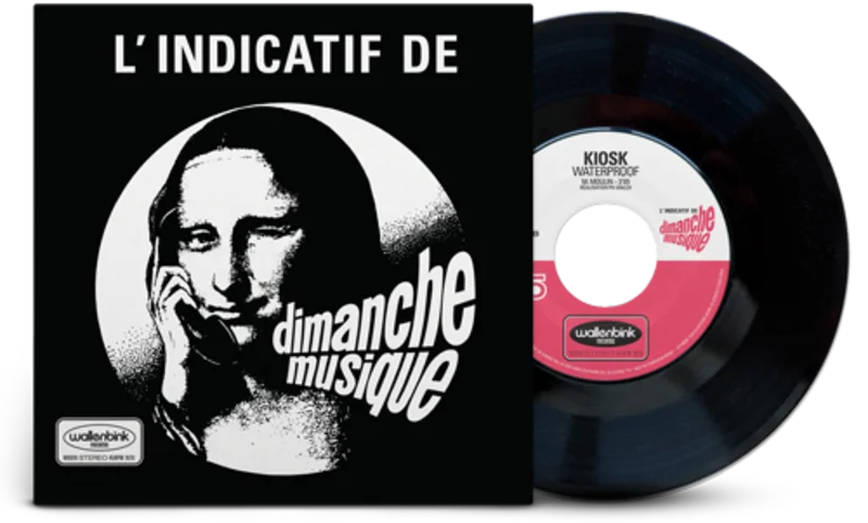#1153 Mona Call / Waterproof - Kiosk "L' Indicatif De Dimanche Musique" - (Marc Moulin)