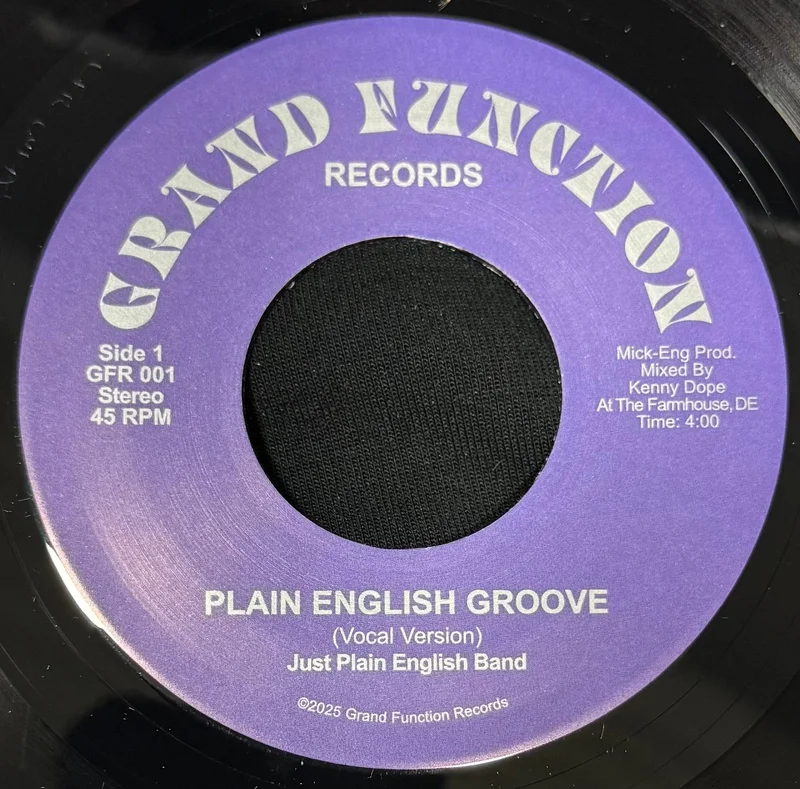 #1198 Plain English Groove - Just Plain English Band