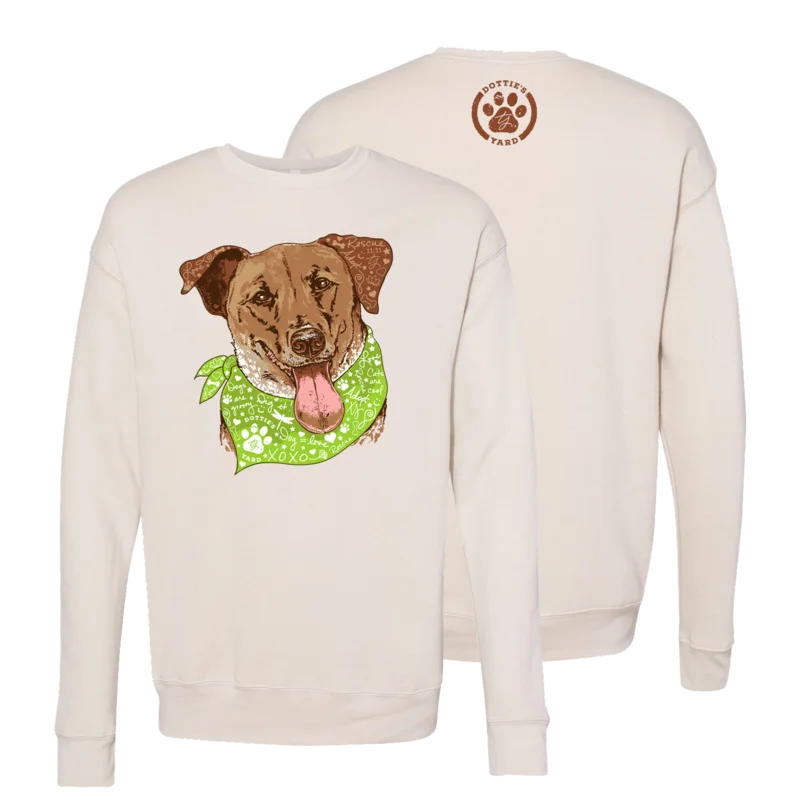 2025 Dottie's Yard - Off-White - Crewneck Sweatshirt