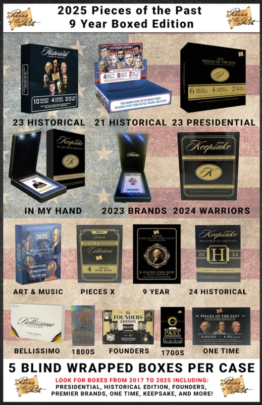 2025 Pieces of the Past 9 Year "Boxed" Edition