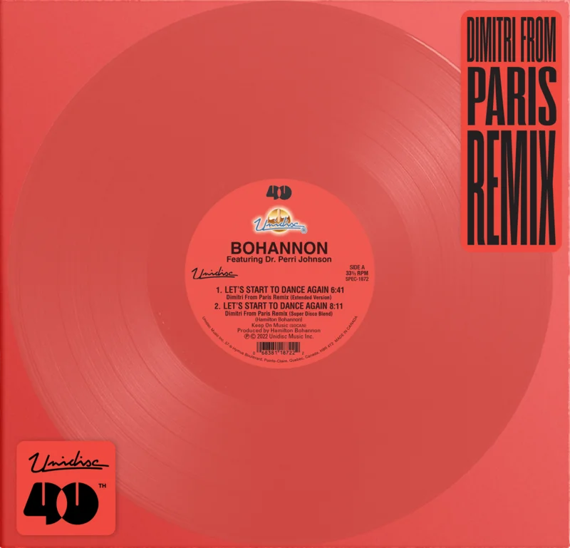 22-037  Lets Start To Dance Again - Bohannon x Dimitri From Paris