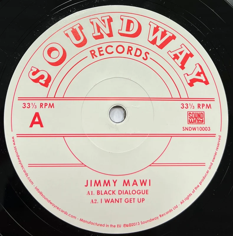 22-048 Black Dialogue / I Want To Get Up - Jimmy Mawi (10 Inch)