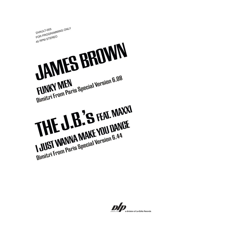 #2404 Funky Men - James Brown / I Just Wanna Make You Dance - The J.B.'s Feat. Maxxi