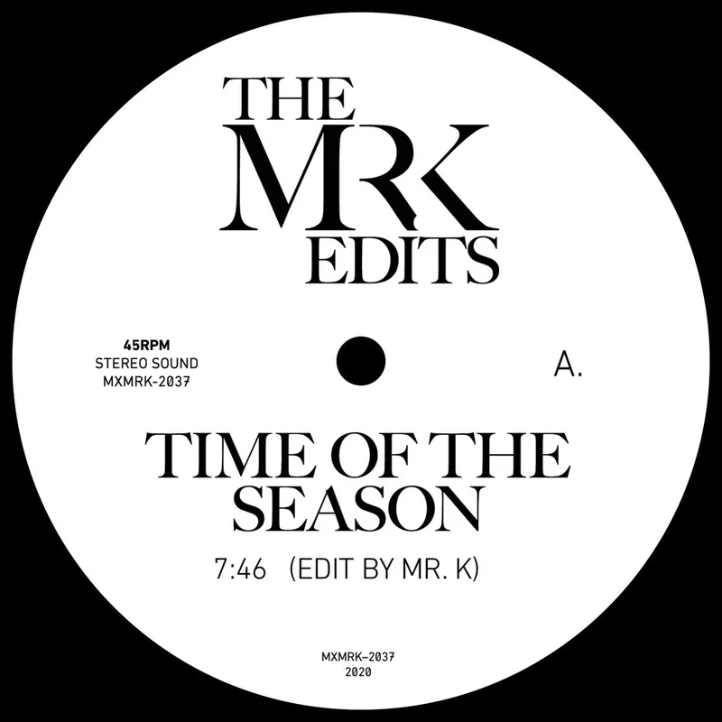 #289 Mr. K - Time Of Season / Theme From Great Cities 12"