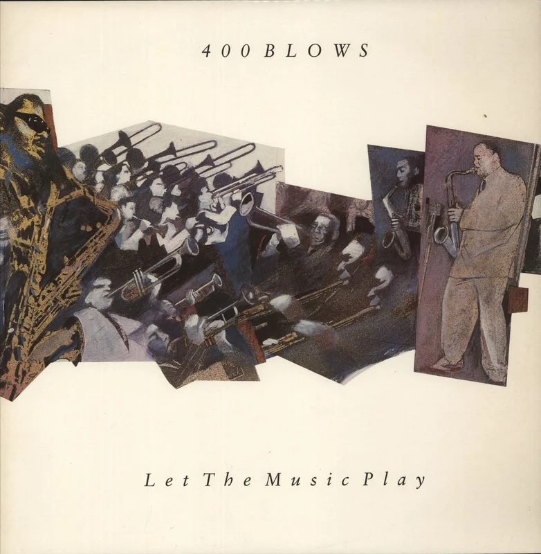 400 Blows Let The Music Play UK 12" vinyl