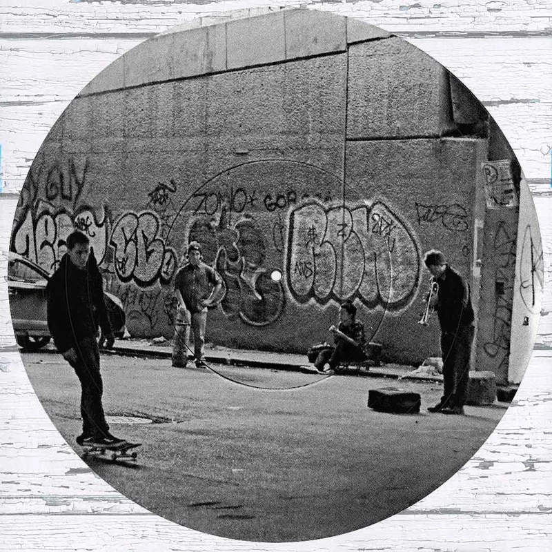 #44 Skaters and Trumpet Players in Brooklyn Under the BQE