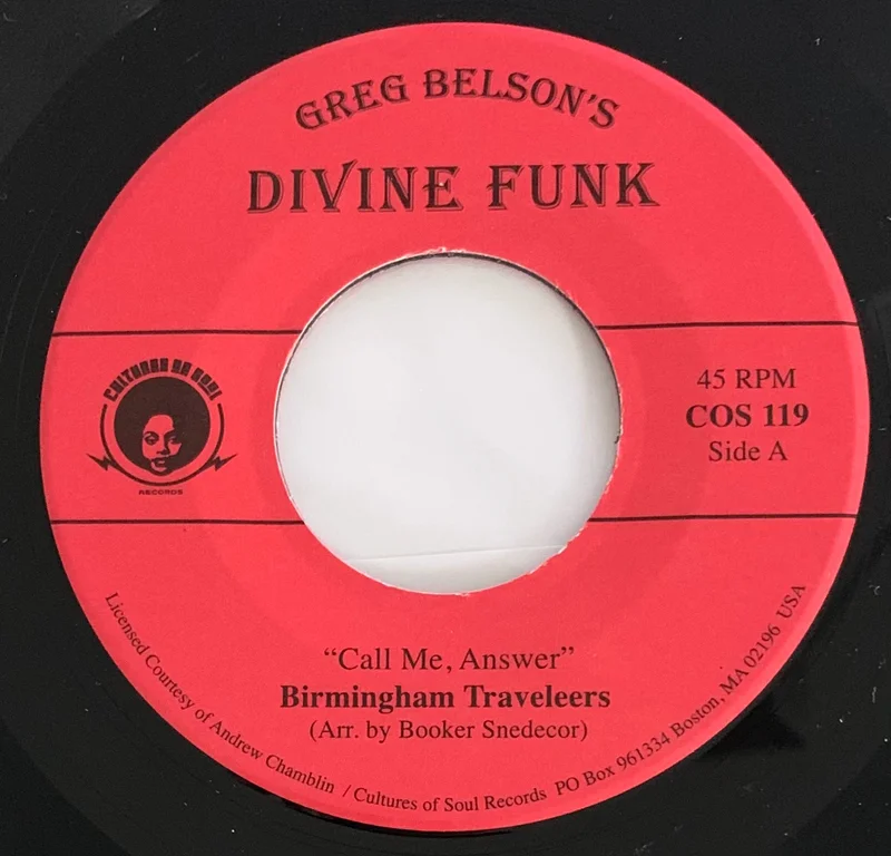 #485 Call Me Answer - Birmingham Travelers / The Little Light Of Mine - Gospel Ambassadors