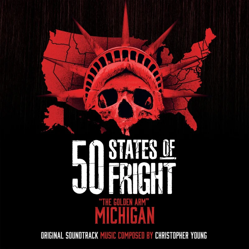 50 States of Fright: The Golden Arm (Michigan) - Original Soundtrack LP Gold Vinyl