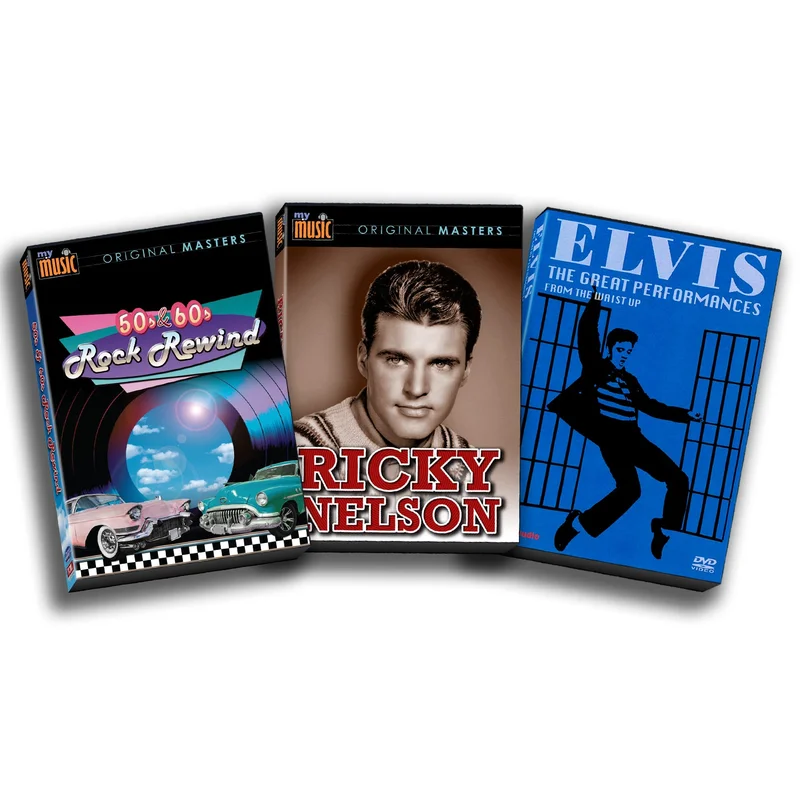 50s & 60s Rock Rewind (3 DVD Set)