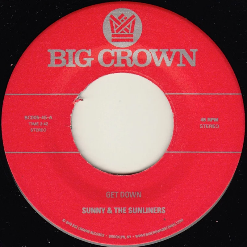 #550 Get Down / Cross My Heart - Sunny & The Sunliners