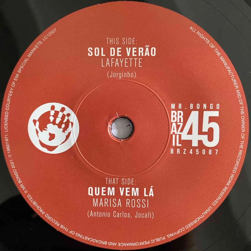 #701 Sol De Verao - Lafayette / Quem Vem La - Marisa Rossi