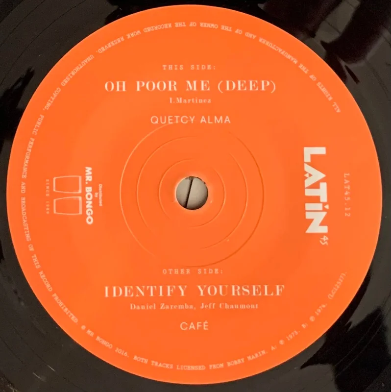 #702 Identify Yourself - Caf / Oh Poor Me (Deep) - Quetcy Alma