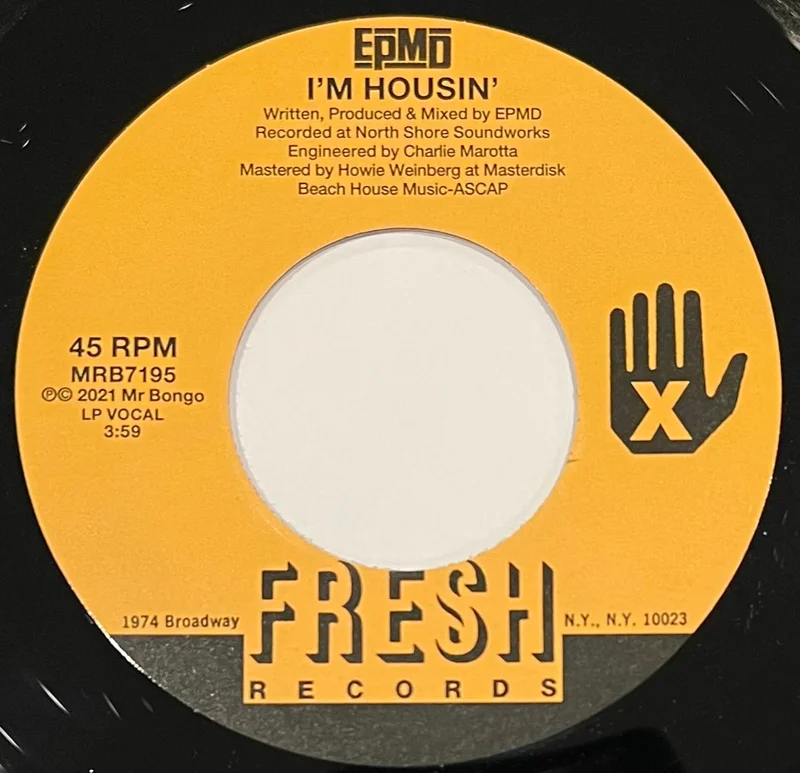 #801 I'm Housin' / Instrumental - Epmd