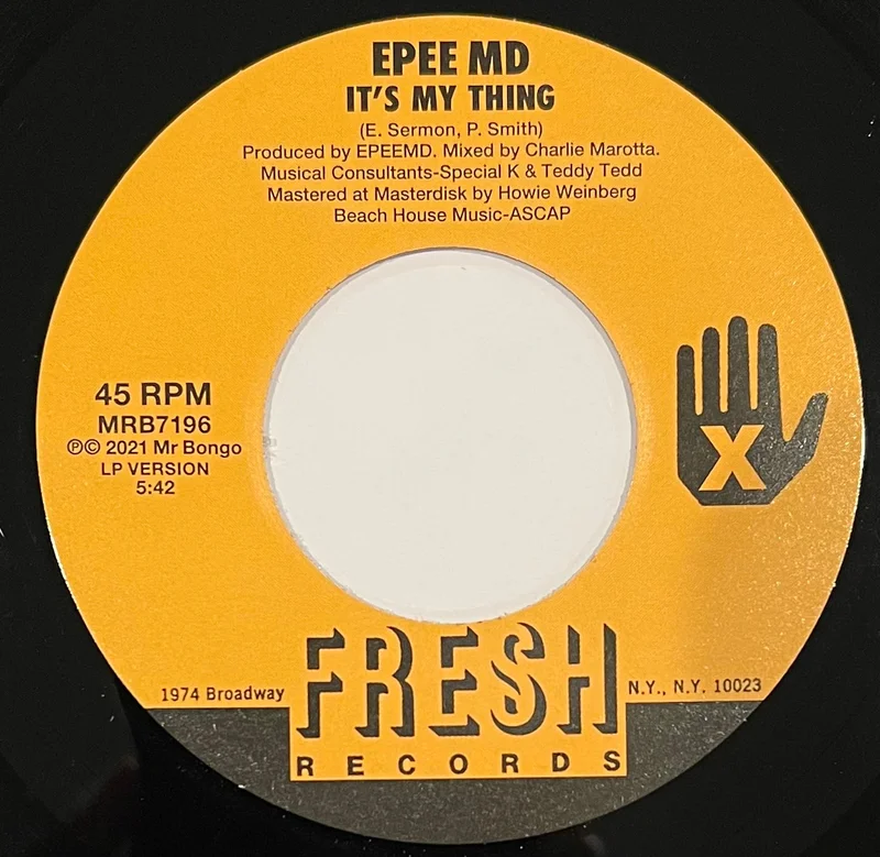 #802 It's My Thing / You're A Customer - Epmd