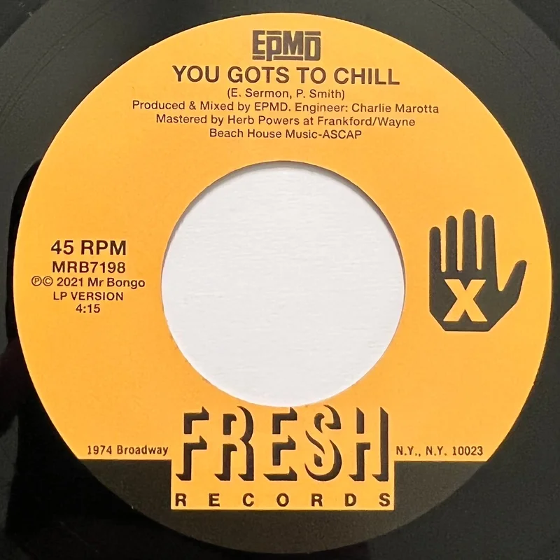 #816 You Gots To Chill / Let The Funk Flow  - Epmd