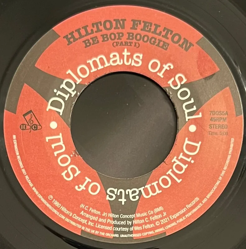 #905 Be Bop Boogie Pt.1 & 2 - Hilton Felton