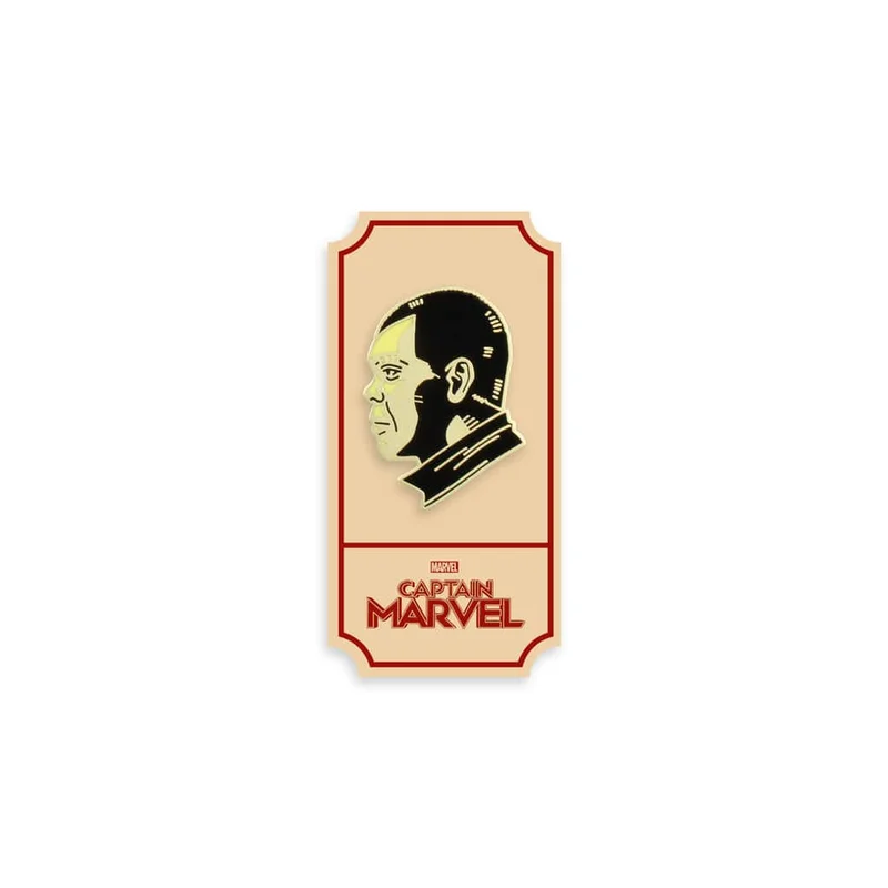90s Nick Fury Enamel Pin