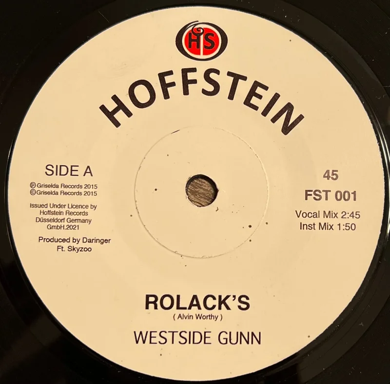 #917 Rolacks Feat. Skyzoo / Over Gold Feat. Mayhem Lauren - Westside Gunn