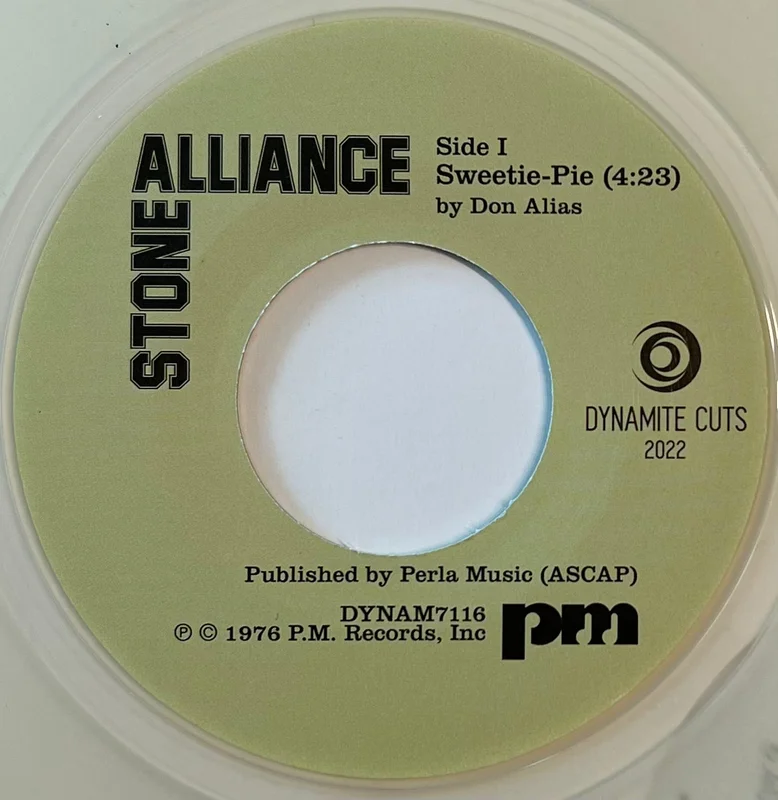 #928 Sweetie Pie - Stone Alliance (Limited Clear Vinyl)