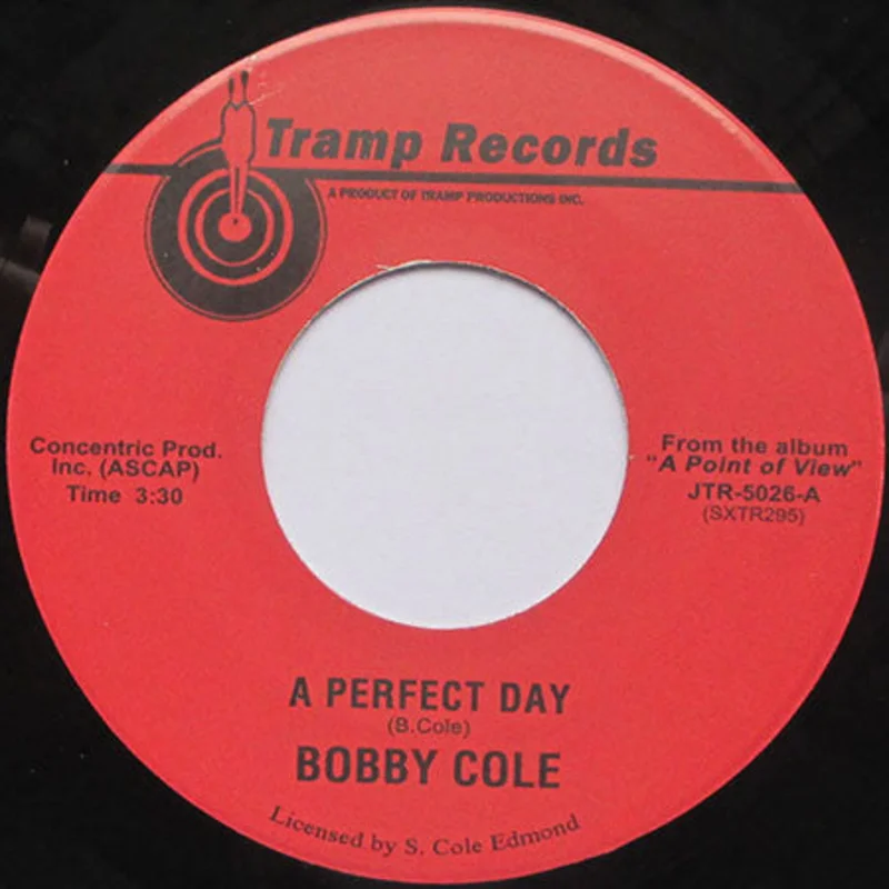 #932 A Perfect Day / I'm Growing Old - Bobby Cole