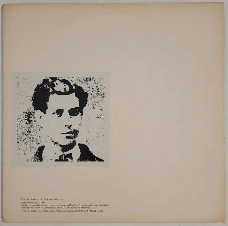 A Certain Ratio - Do The Du (Casse) 12" Single