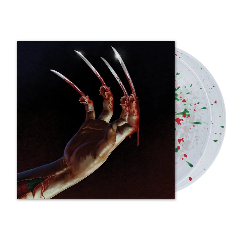 A Nightmare On Elm Street 2: Freddy's Revenge - Original Motion Picture Soundtrack Expanded 2XLP Freddy Burst Vinyl