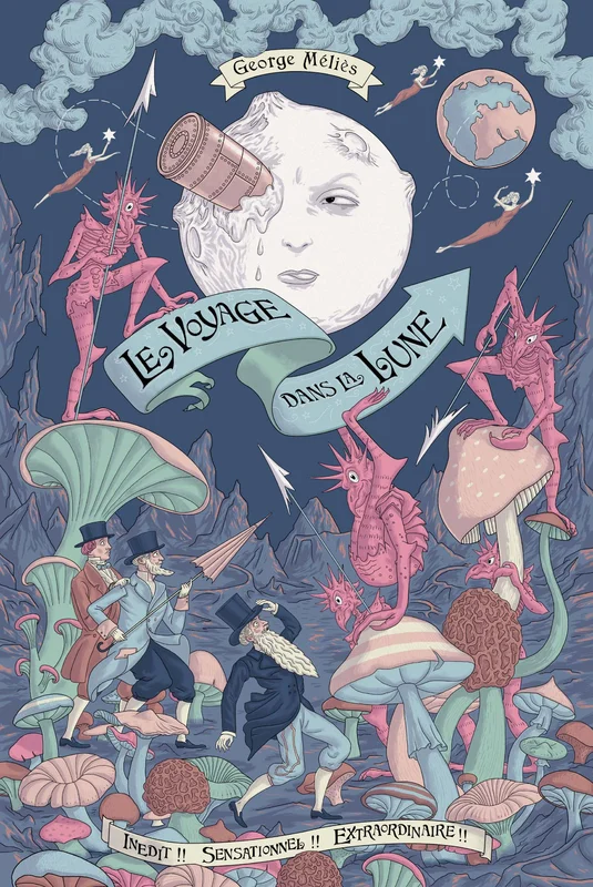 A Trip to the Moon Variant Poster