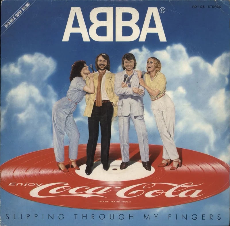 Abba Slipping Through My Fingers - EX Japanese Promo 7" picture disc