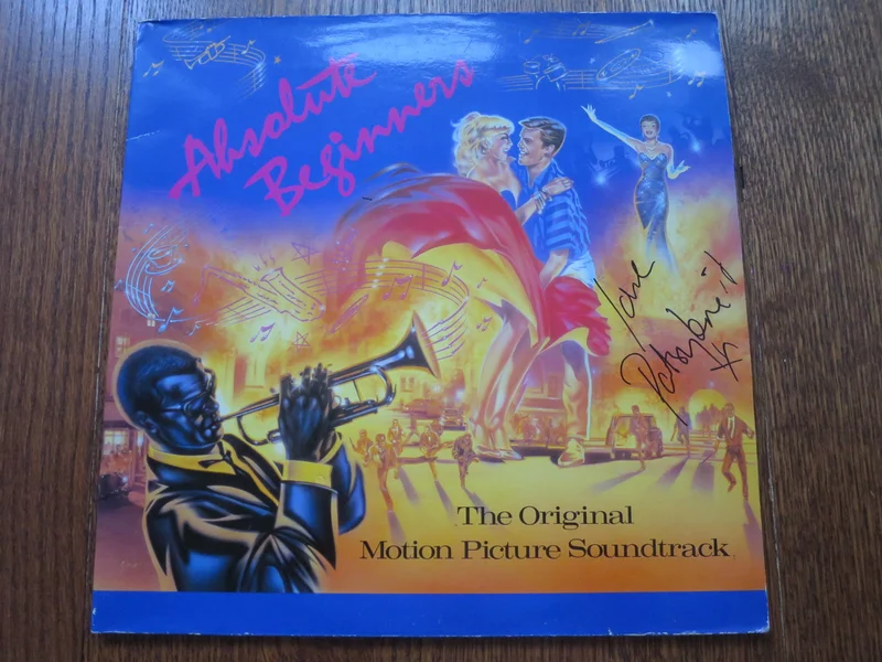 Absolute Beginners - Soundtrack (signed by Patsy Kensit)