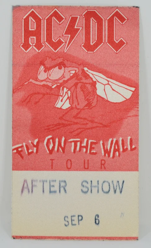 AC/DC - Fly On the Wall Pass
