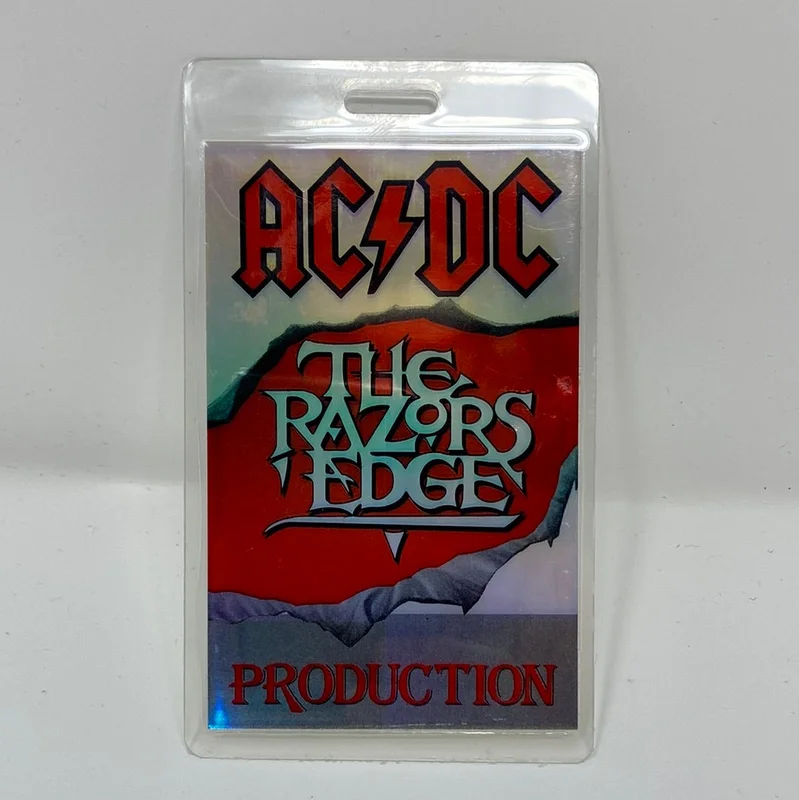 AC/DC - Laminated Pass 1991