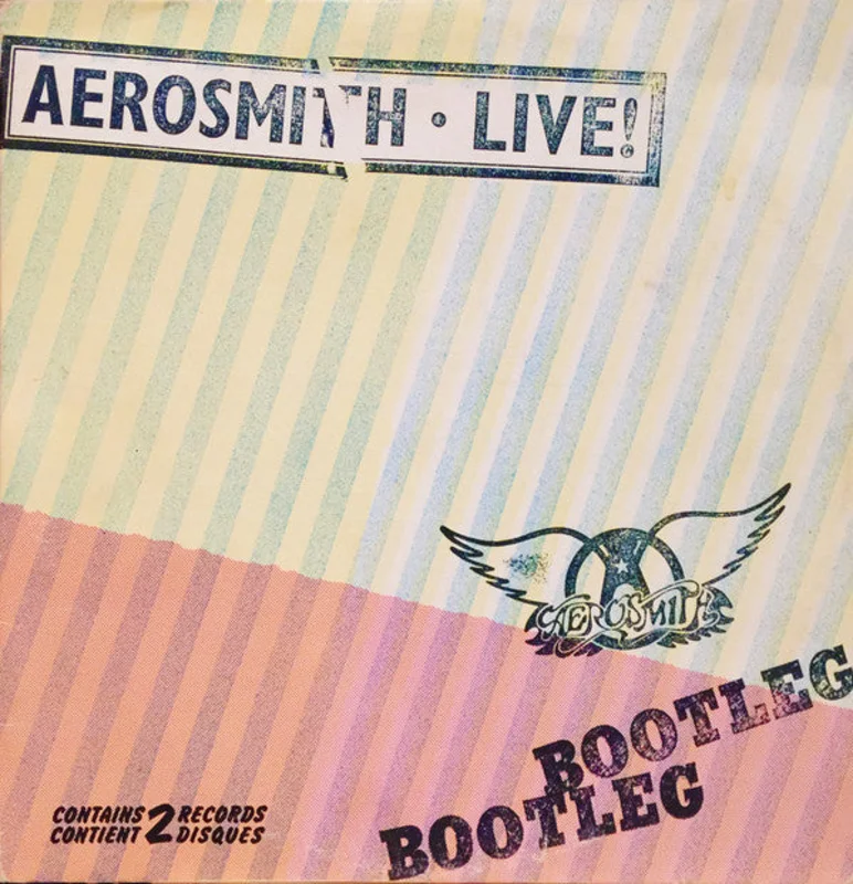 Aerosmith-Live! Bootleg 2xLP Final Sale