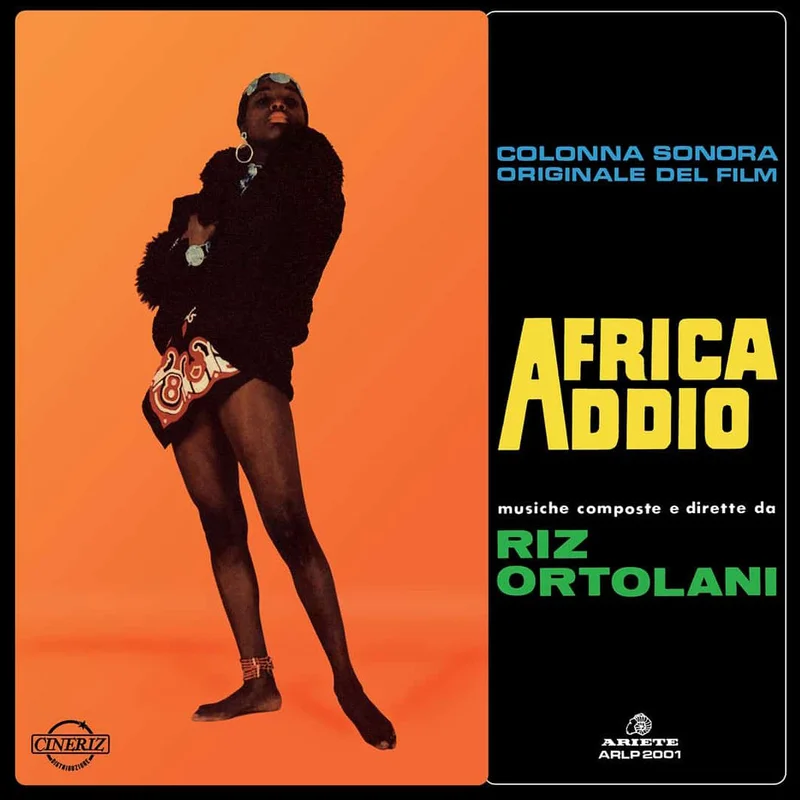 Africa Addio - Original Motion Picture Soundtrack LP Clear Vinyl