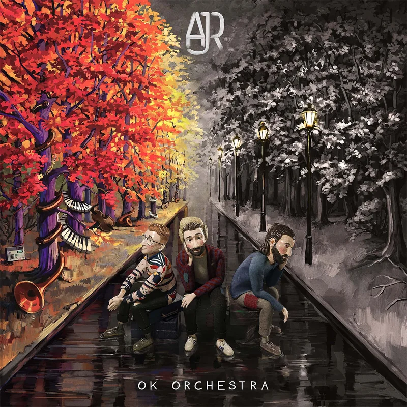 AJR - OK Orchestra [Limited Edition, Ghostly Orange Colored Vinyl LP]