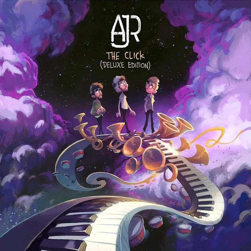 AJR - The Click [2 LP, Deluxe Edition, Limited Edition, Red Ghostly Colored Vinyl LP]