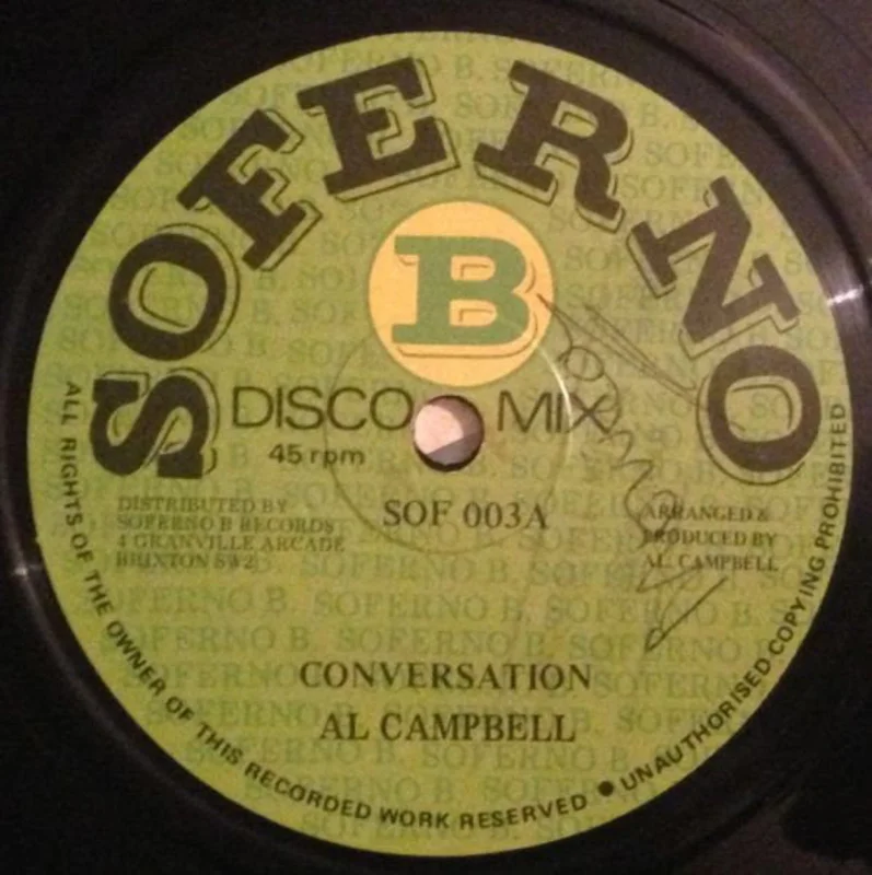 Al Campbell-Conversation 12" Single