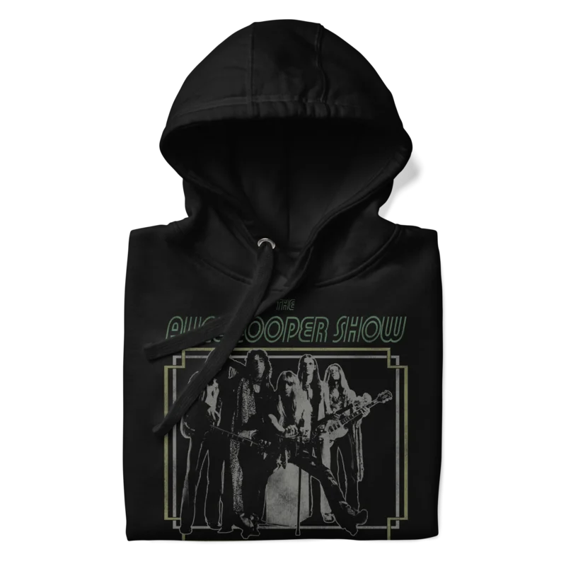 Alice Cooper - 1971 US Tour Hoodie Black