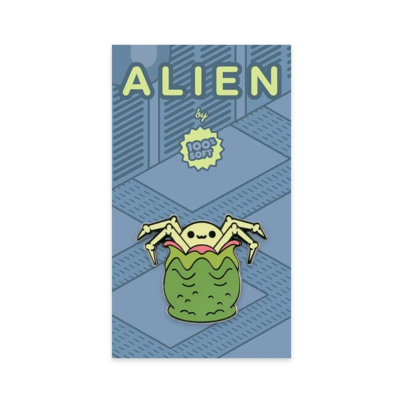 Alien Ovomorph Enamel Pin