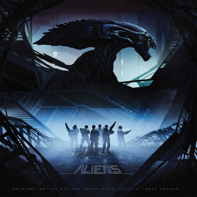 Aliens Original Motion Picture Soundtrack 2XLP Black Vinyl