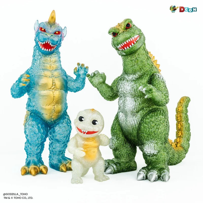 All Monsters Attack Soft Vinyl Figure Set - Glitter Variant (Designer Con Exclusive)
