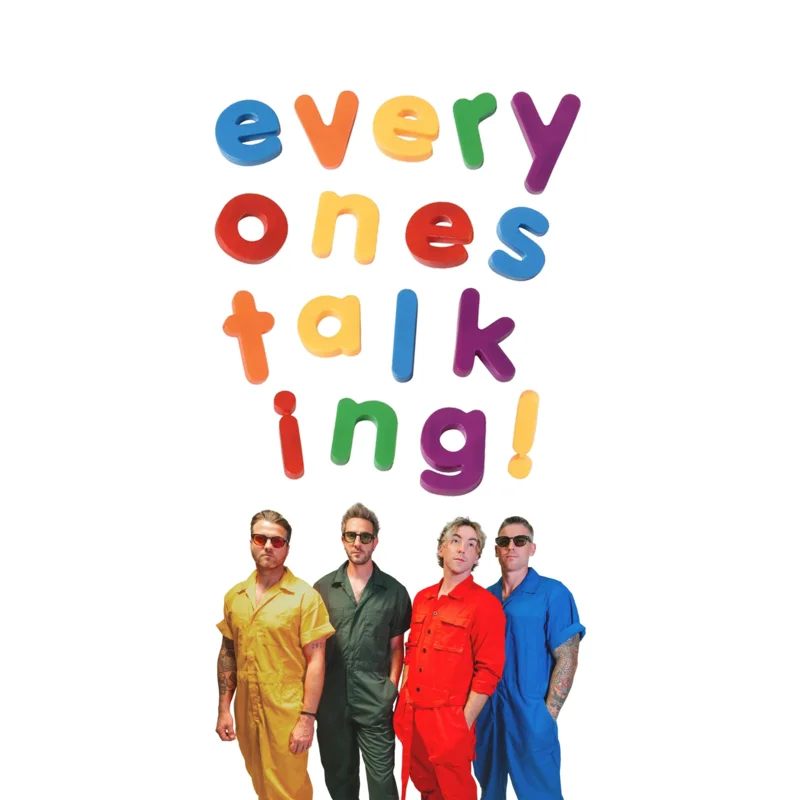 All Time Low - Everyone's Talking! [White with Green Splatter]