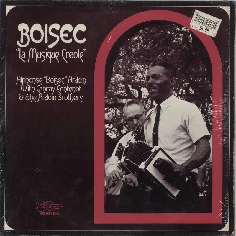 Alphonse 'Bois-Sec' Ardoin La Musique Creole US Vinyl LP