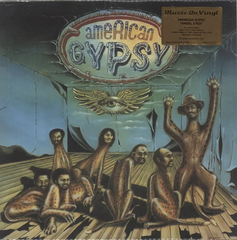 American Gypsy Angel Eyes - Gold Vinyl UK Vinyl LP