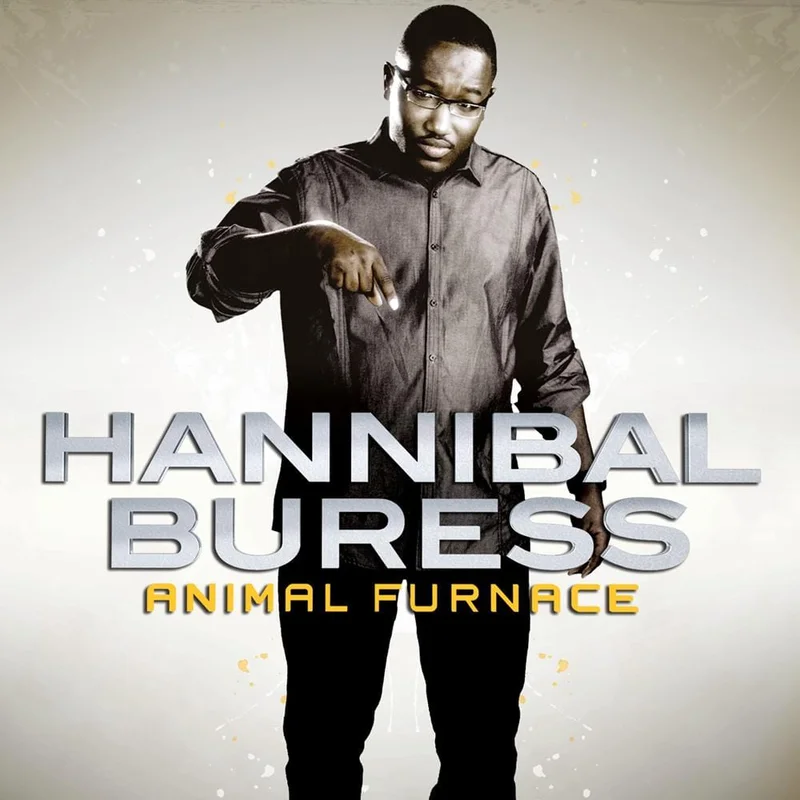 Animal Furnace LP by Hannibal Buress Black/Mustard/Silver Tri-Color Vinyl