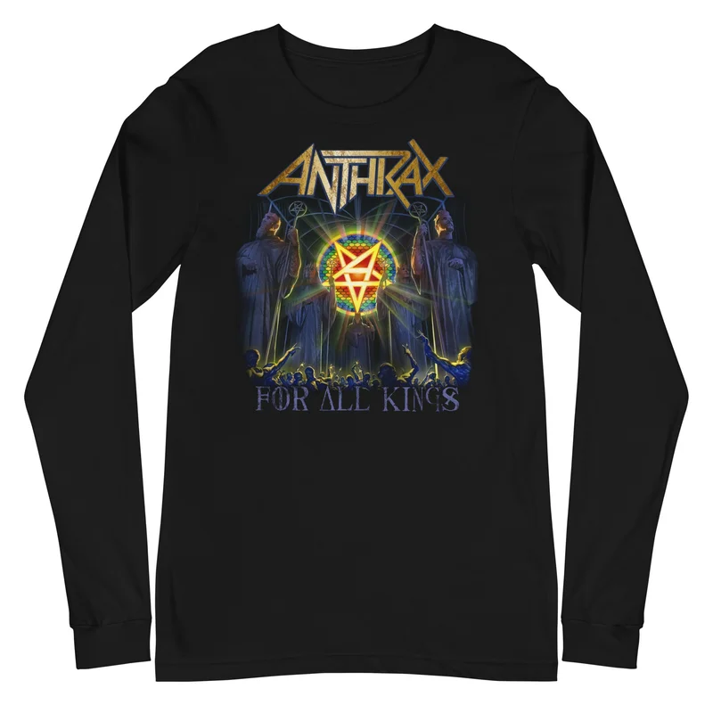 Anthrax - For All Kings Long Sleeve T-Shirt Black