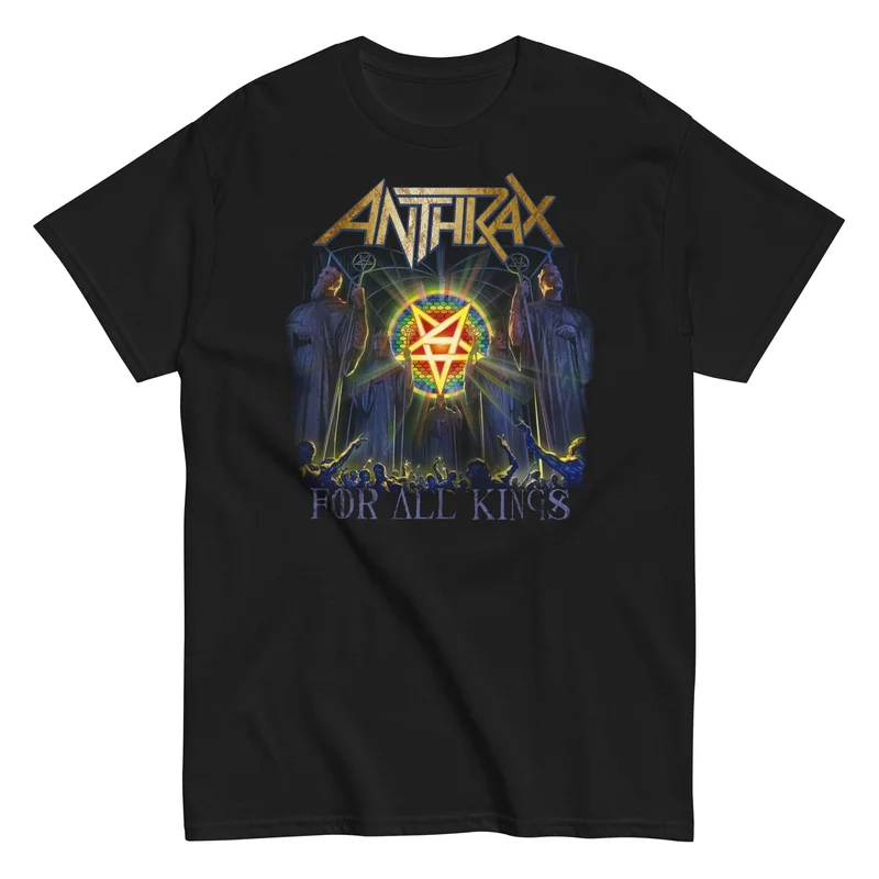 Anthrax - For All Kings T-Shirt Black