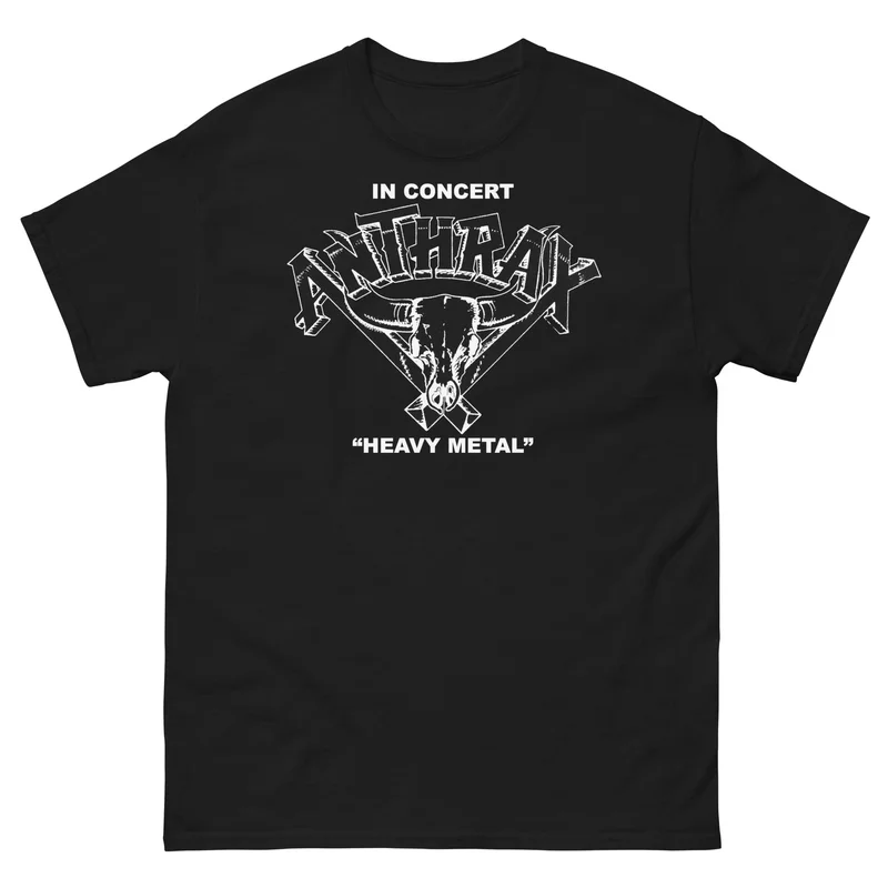 Anthrax - Heavy Metal T-Shirt Black