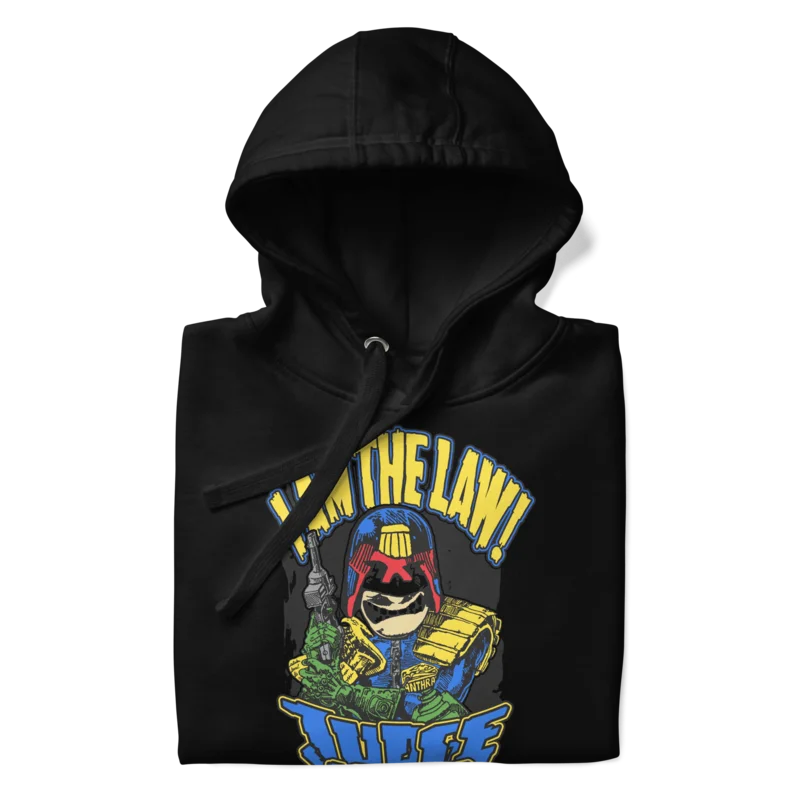 Anthrax - I Am The Law Hoodie Black