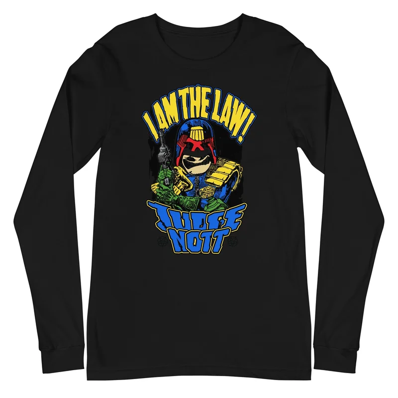 Anthrax - I Am The Law Long Sleeve T-Shirt Black